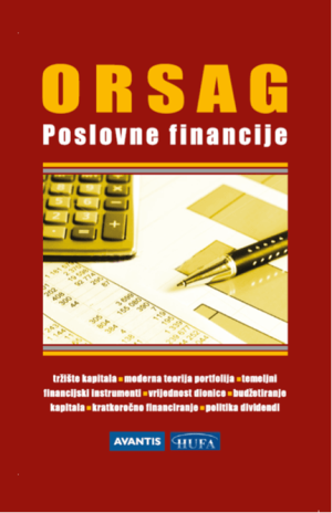 Naslovnica knjige POSLOVNE FINANCIJE
